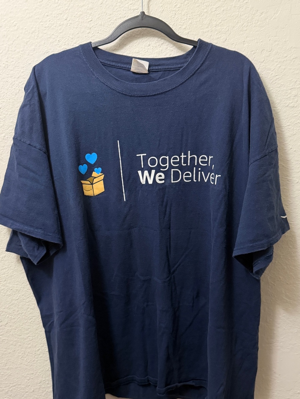 Together We Deliver Navy Graphic Short Sleeve Tee